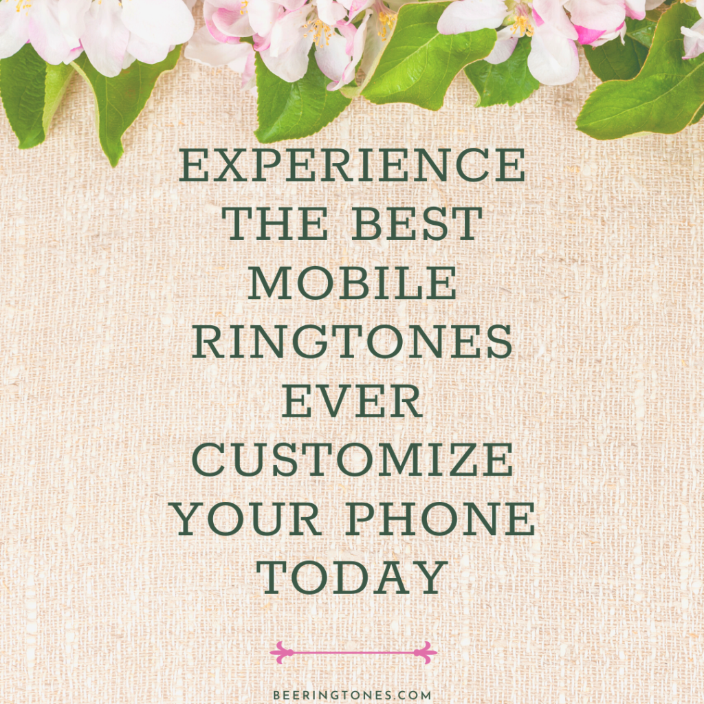 Bee Ringtones - New Ringtone Download - Experience The Best Mobile Ringtones Ever Customize Your Phone Today