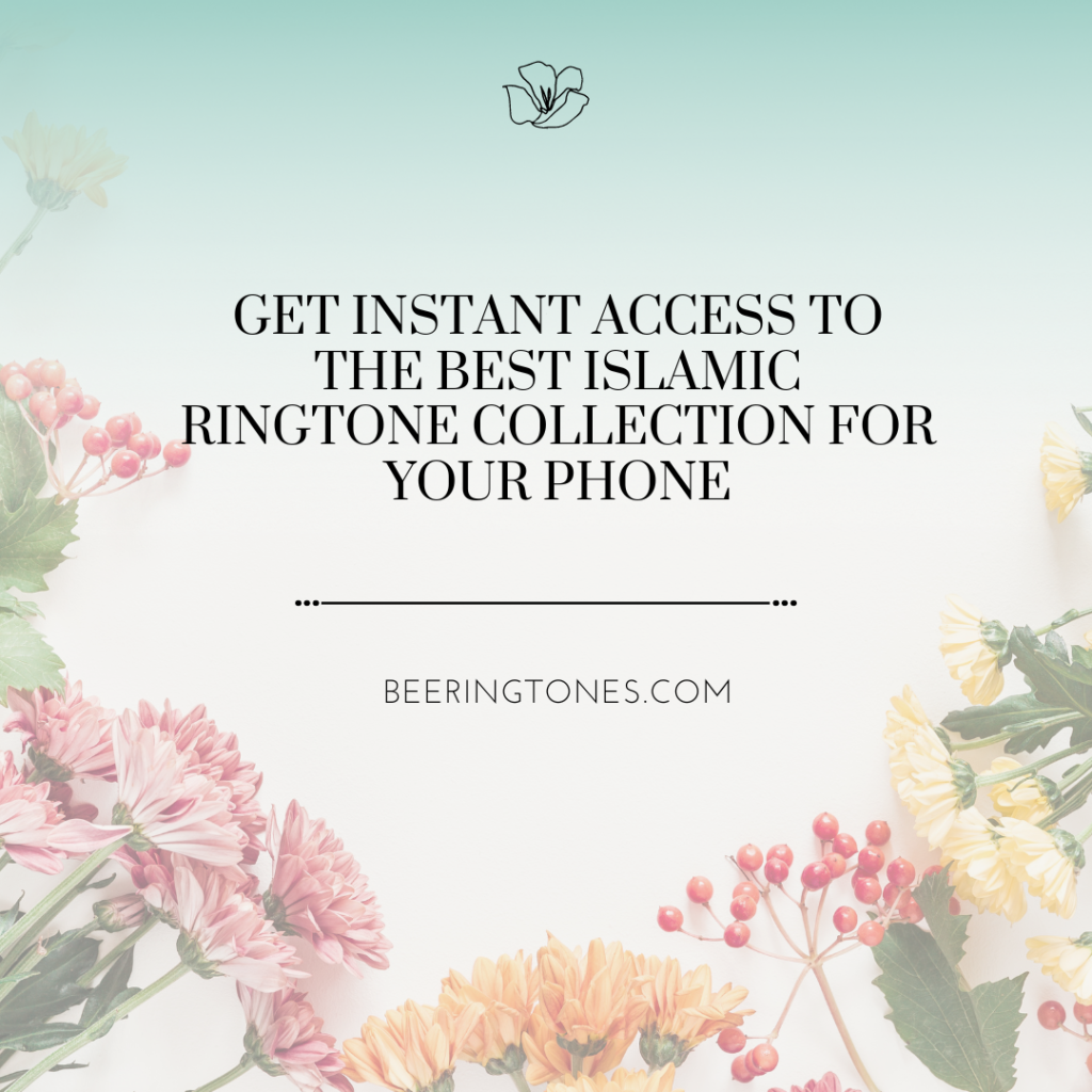 Bee Ringtones - New Ringtone Download - Get Instant Access To The Best Islamic Ringtone Collection For Your Phone