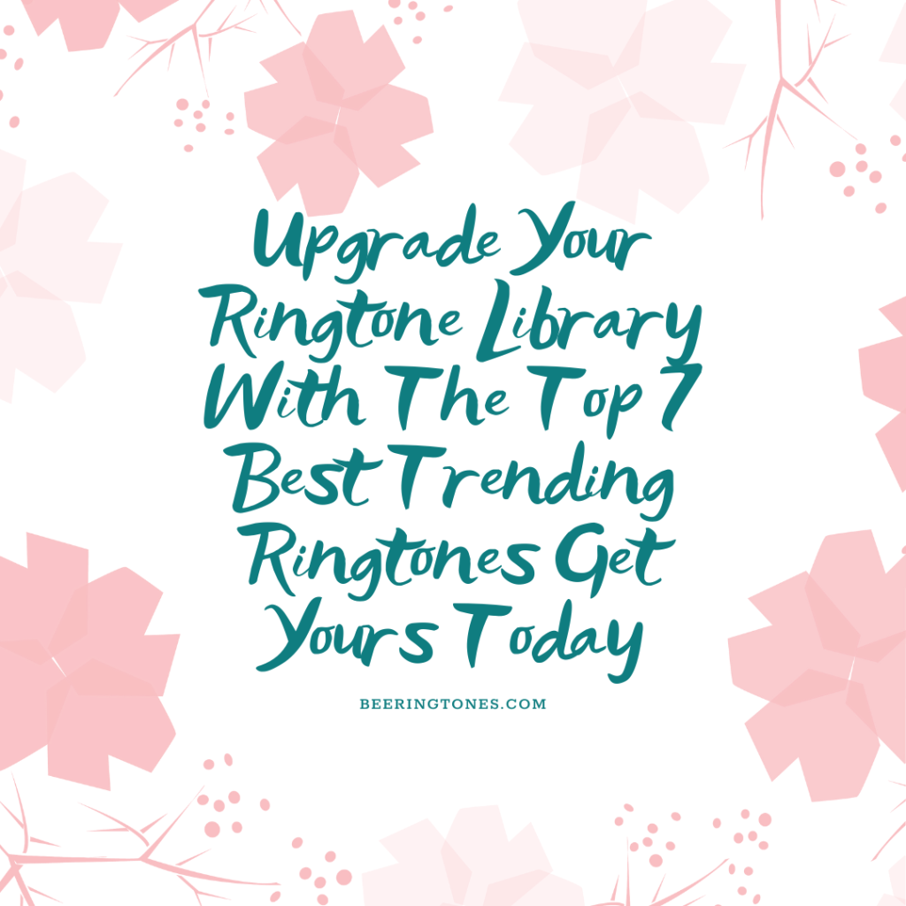 Bee Ringtones - New Ringtone Download - Upgrade Your Ringtone Library With The Top 7 Best Trending Ringtones Get Yours Today